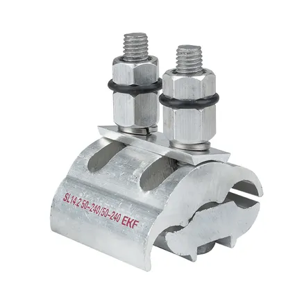 Зажим ответвительный плашечный SL14.2 50-240 мм2 / 50-240 мм2 EKF (sl-14.2)
