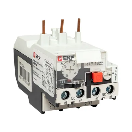 Реле тепловое РТЭ-1322 17-25А EKF (rel-1322-17-25)