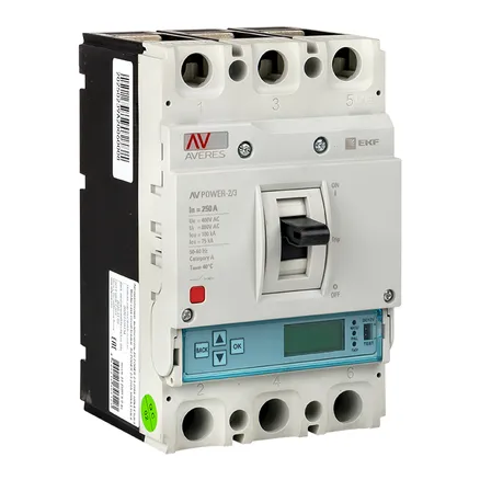 AV POWER-2/3 250А 100kA ETU6.0 (mccb-23-250H-6.0-av)