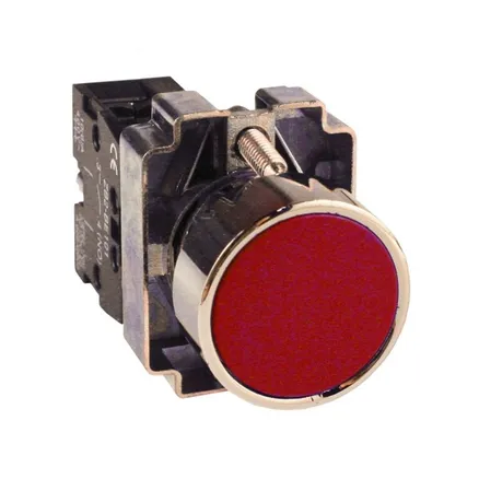 Кнопка BA41 красная NO EKF (xb2-ba41)