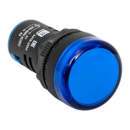Матрица светодиодная AD16-22HS синяя 220-400В AC/DC EKF (ledm-ad16-b-230acdc)