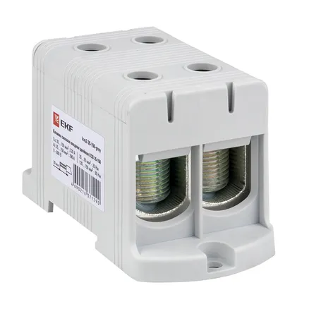 Клемма двойная КСВ 35-150 cерая EKF (kvs2-35-150-grey)