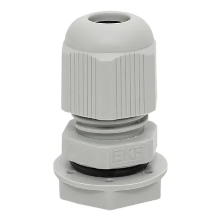 Сальник PG9 IP54 (20 шт) d отв. 16 мм / d провод. 4-8 мм EKF PROxima (plc-pg-9-r)