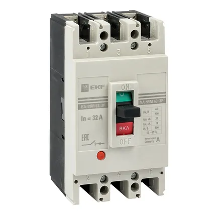 ВА-99М 63/32А 3P 25кА EKF (mccb99-63-32m)