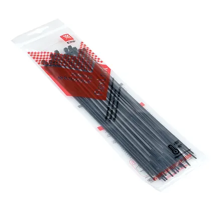 Хомут P6.6 стандартный (ч), 2.5x200 (50шт) FlexLock (plc-fl-ctsb-2.5x200-r)