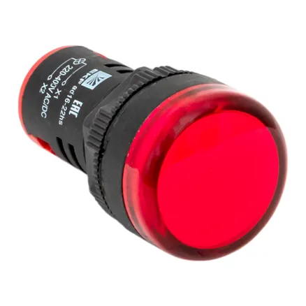 Матрица светодиодная AD16-22HS красный 220-400 В AC/DC EKF (ledm-ad16-r-230acdc)