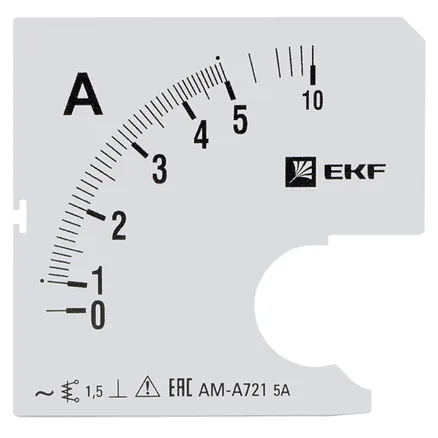 Шкала сменная для A721 5/5А-1,5 EKF (s-a721-5)