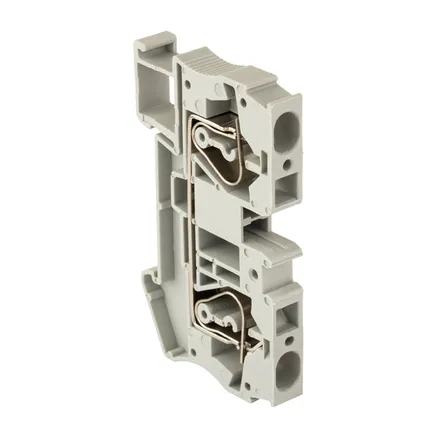 Клемма проходная пружинная ST 6 мм2 серая EKF (plc-jxb-st-6)