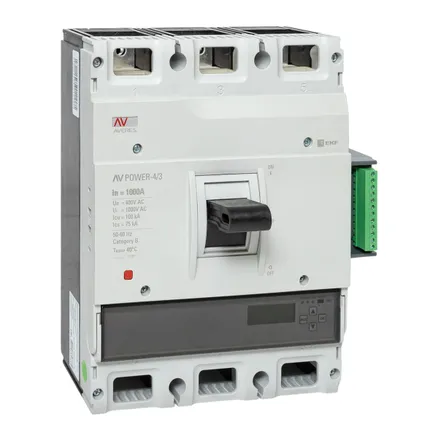 AV POWER-4/3 1000А 100kA ETU6.2 (mccb-43-1000H-6.2-av)