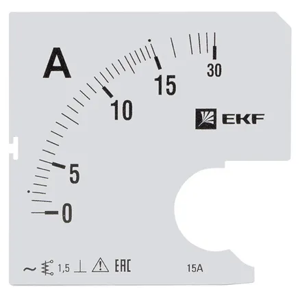 Шкала сменная для A961 15/5А-1,5 EKF (s-a961-15)