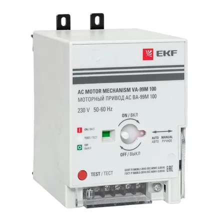 Моторный привод CD2 230B АС ВА-99M 100 EKF (mccb99m-100-cd2-230ac)