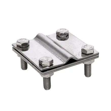 Зажим полоса 40 - прут 10 (3 пластины 70x70мм) Ni EKF (lp-3101-ni)