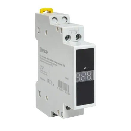 Модульный однофазный цифровой индикатор напряжения EKF (VDI-G31)
