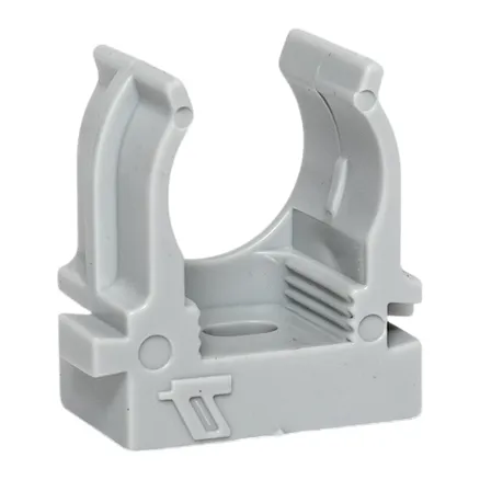 Крепеж-клипса для монтаж. пист. d16 мм (100 шт) серая EKF-Plast (derjp-z-16)