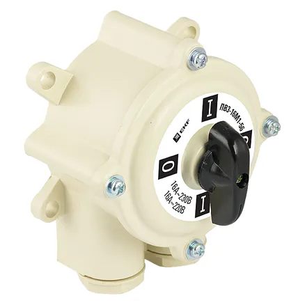 Пакетный переключатель (реверс) ПП 3-40/Р М2 пл. IP56 (pp-3-40-4r)