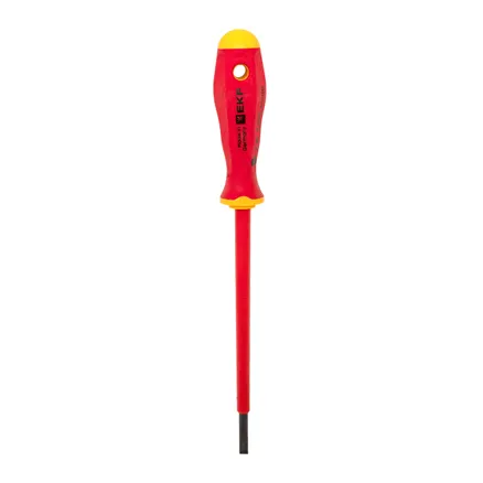 Отвертка Professional SL3.5x0.6 мм VDE 1000В EKF (sl-3.5-0.6-pro-in)