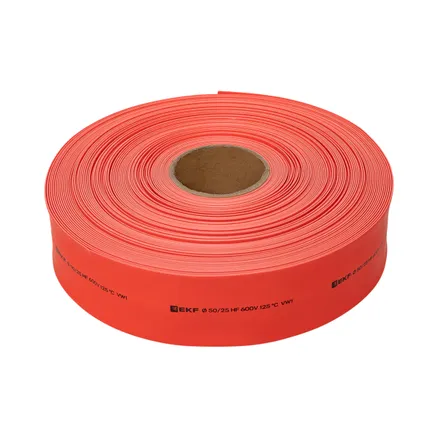 ТУТ нг 50/25 красная рулон EKF (tut-50-r)