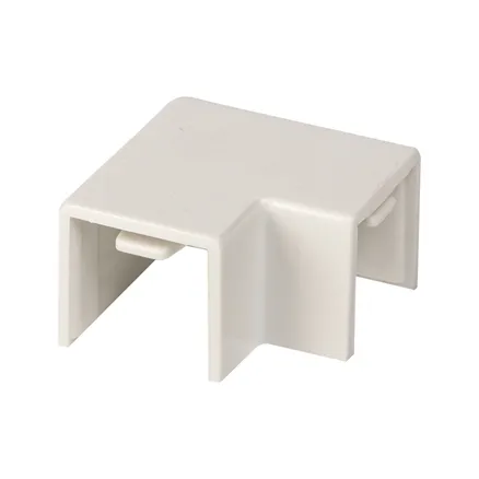 Поворот 90 гр. (16x16) (4 шт) белый EKF-Plast (abw-16-16x4)