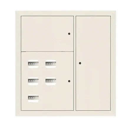 Щит этажный 5 кв. RAL9001 (1000x950x150) EKF Basic (mb28-v-5-r9001)