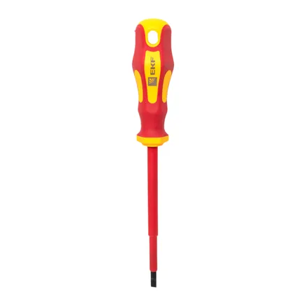 Отвертка Expert SL5.5x125 мм 1000В EKF (sl-5.5-125-exp-in)