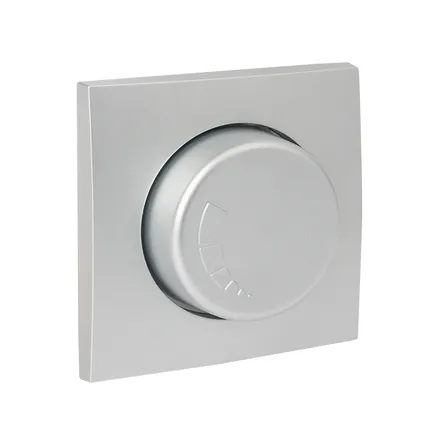 Валенсия лиц. панель светорегулятора 600W 220В сталь EKF (ESD06-L-101-30)