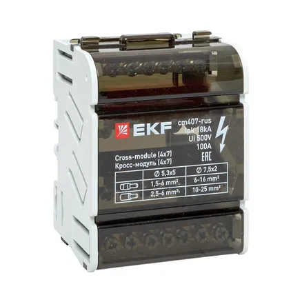 Кросс-модуль (4x7) 100A EKF (cm407-rus)