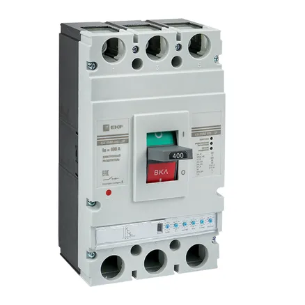 ВА-99М 400/400А 3P 65кА с электронным расцепителем EKF (mccb99-400-400me)