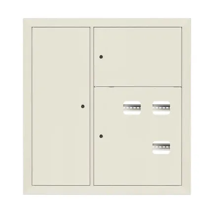Щит этажный 3 кв. слаботочка слева RAL9002 (1000x950x150) EKF PROxima (mb29-v-3z-ral9002)