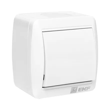 Владивосток Выключатель кнопочный 10А IP54 EKF (EQR16-026-30-54)