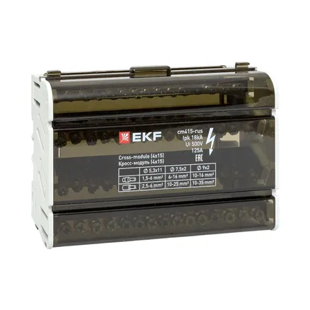Кросс-модуль (4x15) 125A EKF (cm415-rus)