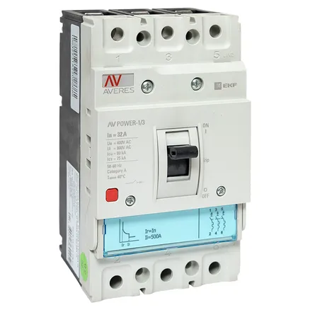 AV POWER-1/3 32А 80kA TR (mccb-13-32H-TR-av)
