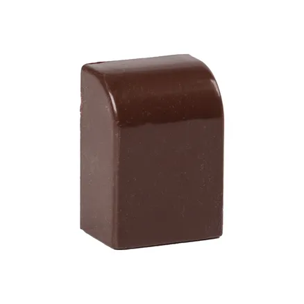 Заглушка (15x10) (4 шт) темн. дерево EKF-Plast (ecd-15-10x4)