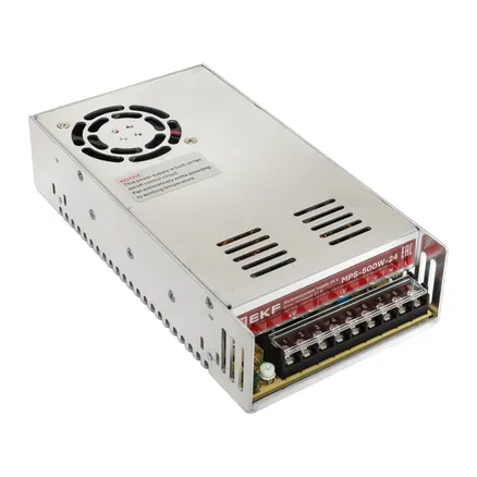 Блок питания на монтажную панель 500 Вт, 220 В AC /24В DC (MPS-500W-24)