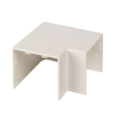 Поворот 90 гр. (40x40) (4 шт) белый EKF-Plast (abw-40-40x4)