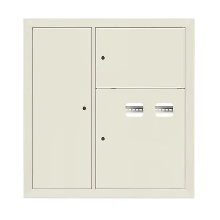 Щит этажный 2 кв. слаботочка слева RAL9002 (1000x950x150) EKF PROxima (mb29-v-2z-ral9002)