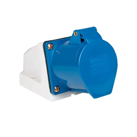 Роз. стац. наруж. 113 2Р+РЕ 16А 220В IP44 EKF (ps-113-16-220)