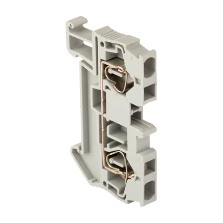 Клемма проходная пружинная ST 4 мм2 серая EKF (plc-jxb-st-4)