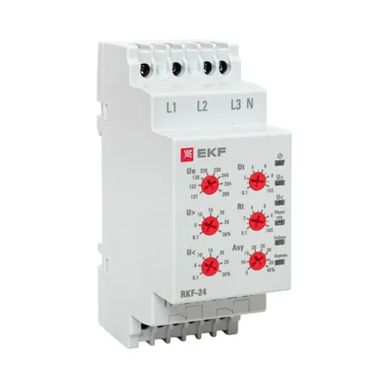 Реле контроля фаз RKF-24 EKF (rkf-24)