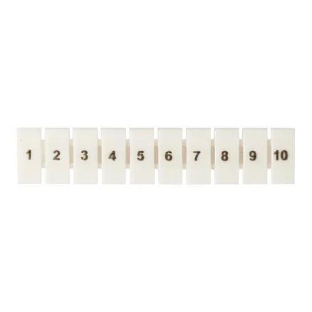 Маркеры для UT/ST/Push-in 4 с нумерацией 1-10 (100 шт.) EKF (zb-st-4-1-10)