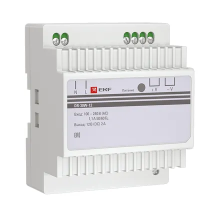Блок питания 12В DR-30W-12 (dr-30w-12)