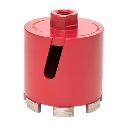 Коронка алмазная для дрелей с микроударом DCH-82MH Micro Hit Laser M16 EKF Professional (dch-82-mh-m16)