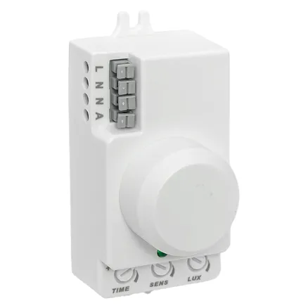 Микроволновый датчик движения бел. 1200Вт 360гр. до 10м IP20 MW-700 EKF (dd-mw-700)