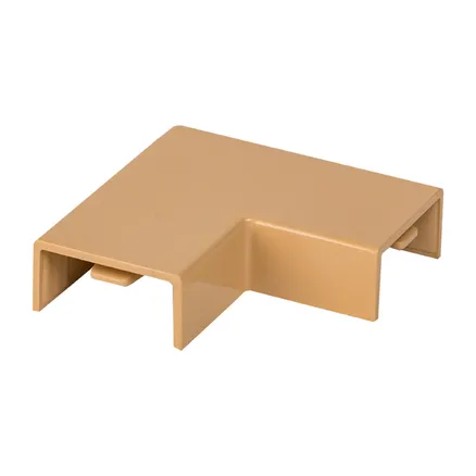 Поворот 90 гр. (20x10) (4 шт) свет. дерево EKF-Plast (abl-20-10x4)