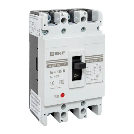 ВА-99М 100/125А 3P 35кА EKF (mccb99-100-125m)