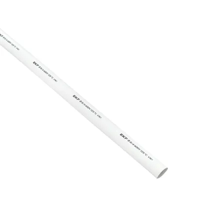 ТУТ нг 8/4 белая в отрезках по 1м EKF (tut-8-w-1m)