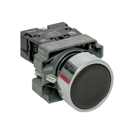 Кнопка BA21 черная NO IP65 EKF (xb2-ba21-65)