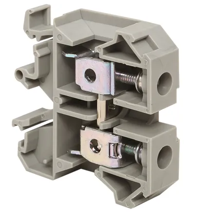 Клемма проходная винтовая JXB 10 мм2 серая EKF (plc-jxb-10/35gy)