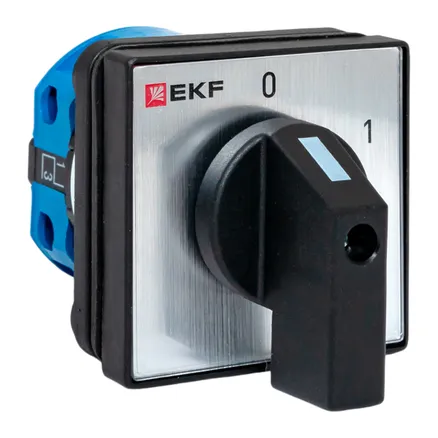 ПК-1-12 10А 2P «0-1» IP65 EKF (pk-1-12-10-65)