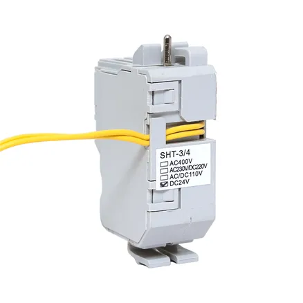 AV POWER-3/4 Независимый расцепитель SHT DC24В слева (mccb-34-SHT-DC24-av)
