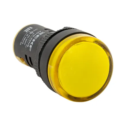 Матрица светодиодная AD16-22HS желтый 230 В AC EKF (ledm-ad16-o)